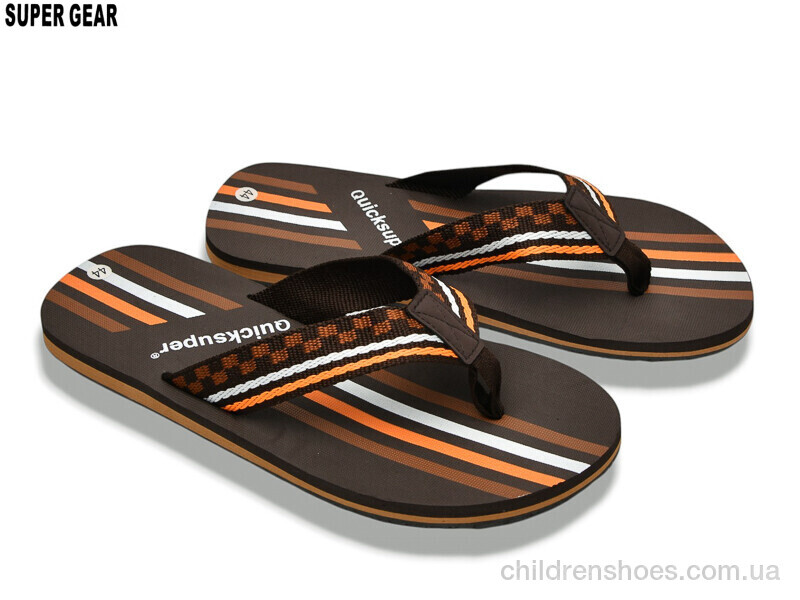 Шлепки Quiksuper A01-768 brown