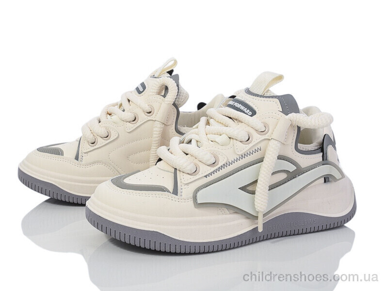Кроссовки Violeta 136-27 white-grey