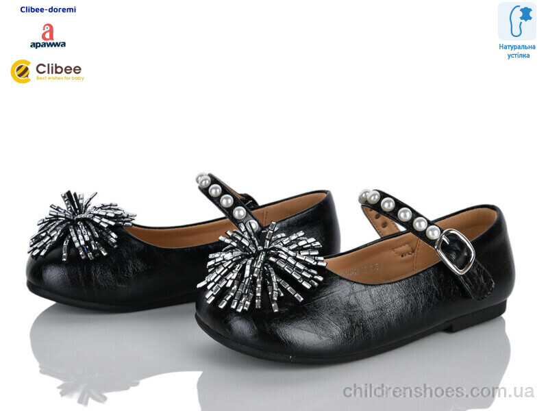 Туфли A62001 black Clibee-Doremi / p. 31-37 / 7пар