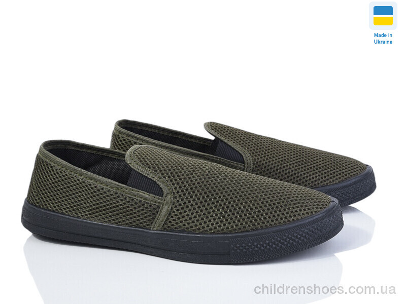 Слипоны No brand 042 хакі