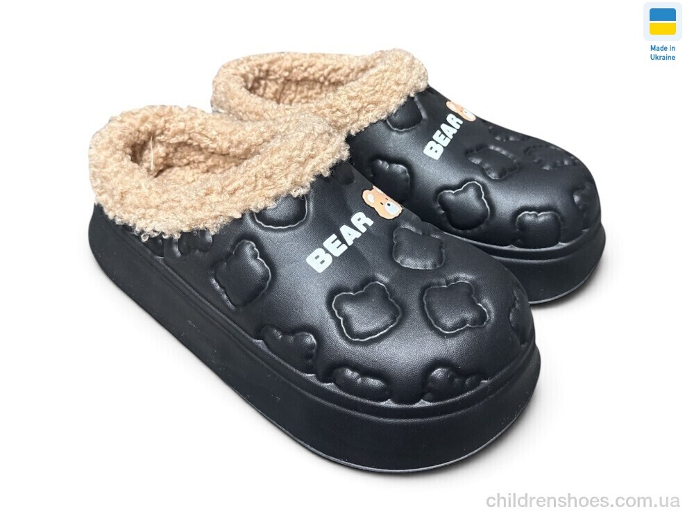 Сабо 605 чорний Rai shoes / p. 36-41 / 8пар