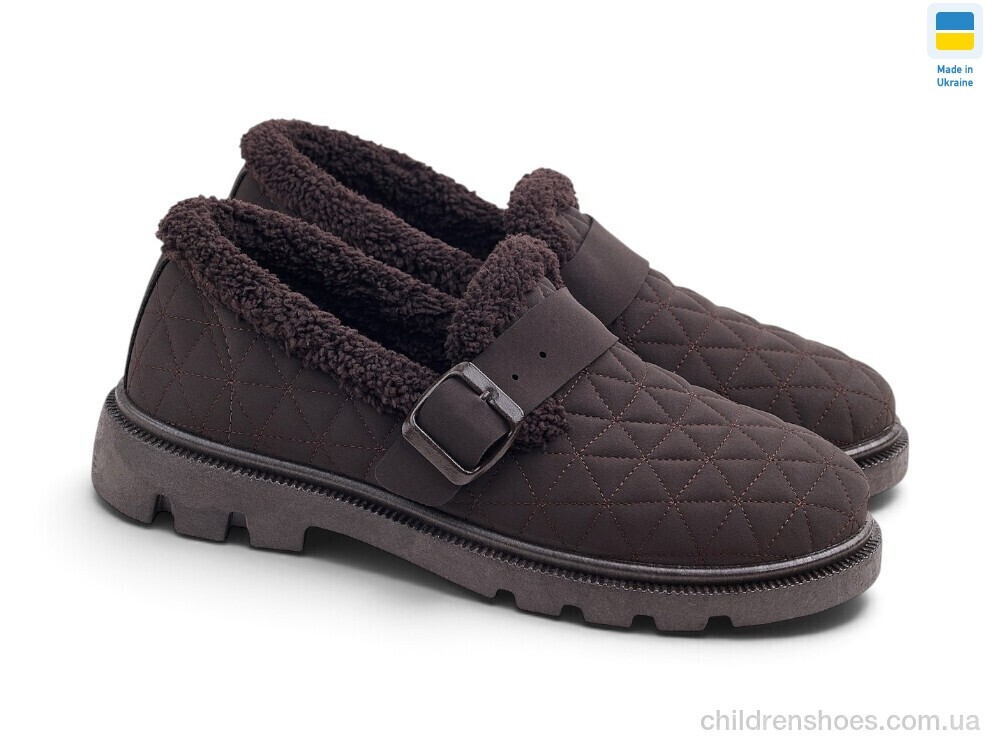 Туфли TJ-104-2 шоколад Rai shoes / p. 37-41 / 8пар