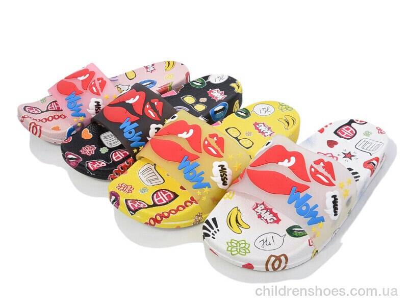 Шлепки женские No brand 2088-23 mix