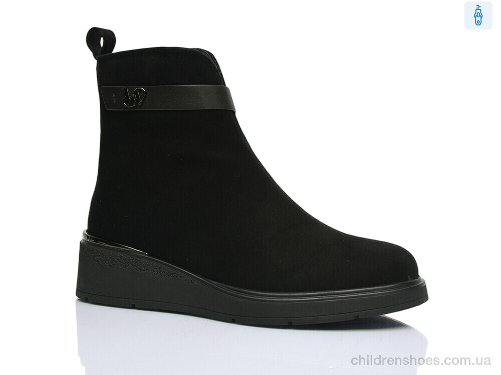 Ботинки V007-23-2 black Violeta / p. 36-41 / 8пар