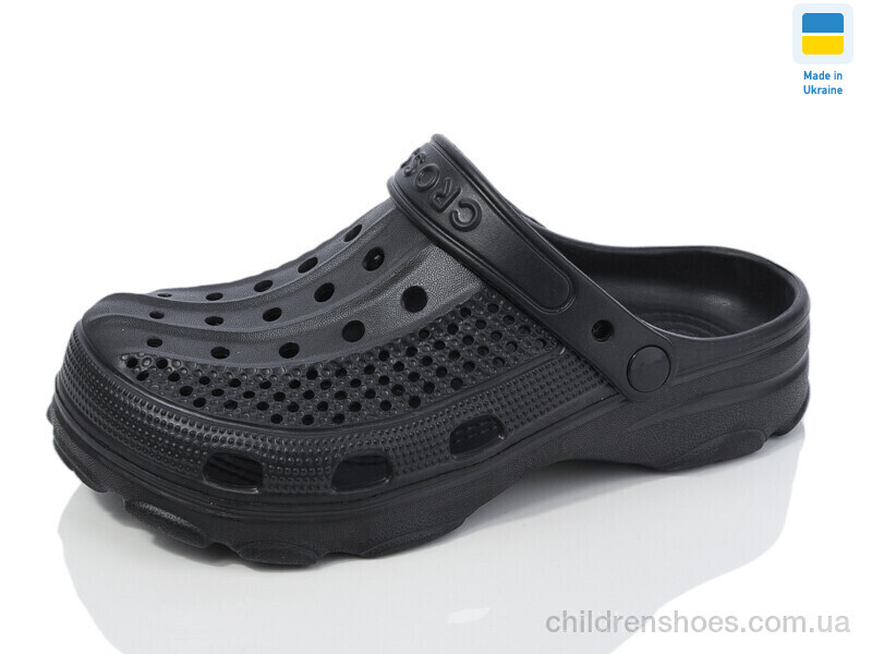 Кроксы Cross SV021підліт.чорний