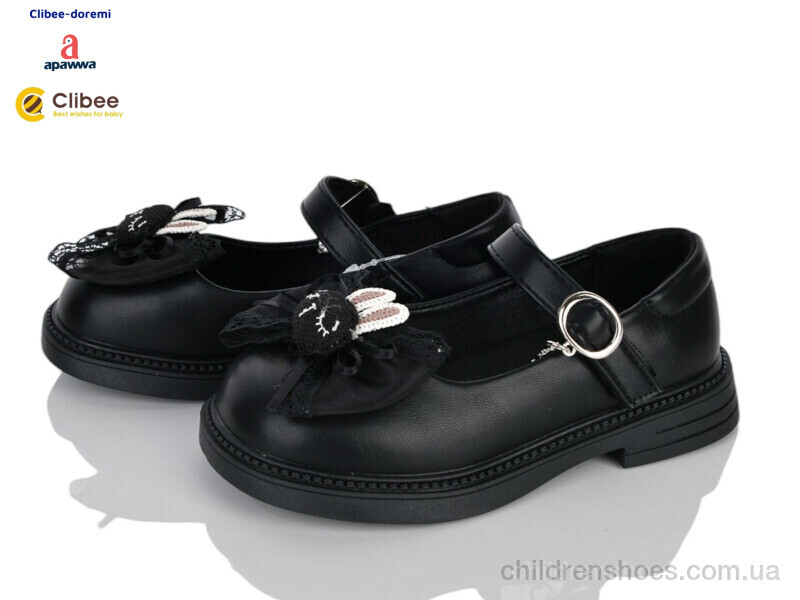 Туфли DB810 black Clibee-Doremi / p. 26-30 / 6пар