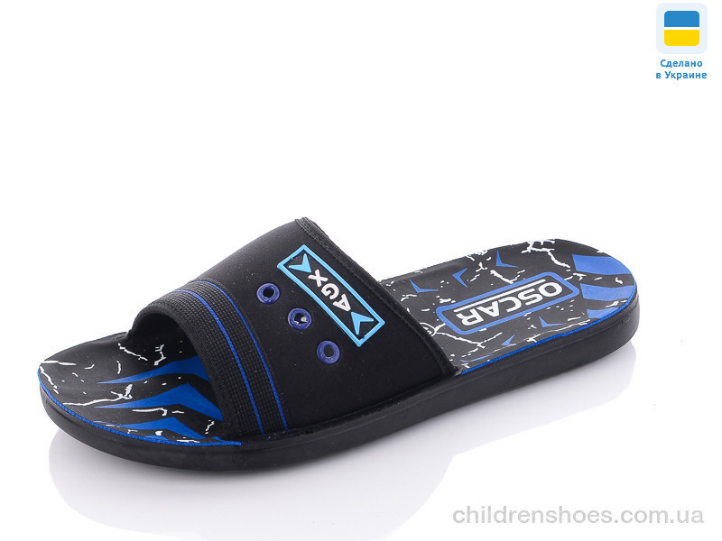 Шлепки Oscar S30 blue