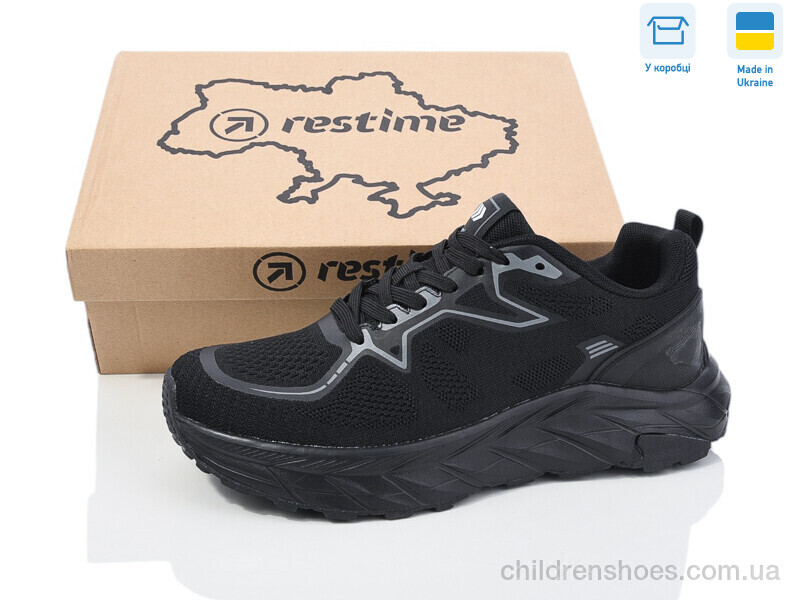 Кроссовки Restime XML25411 black