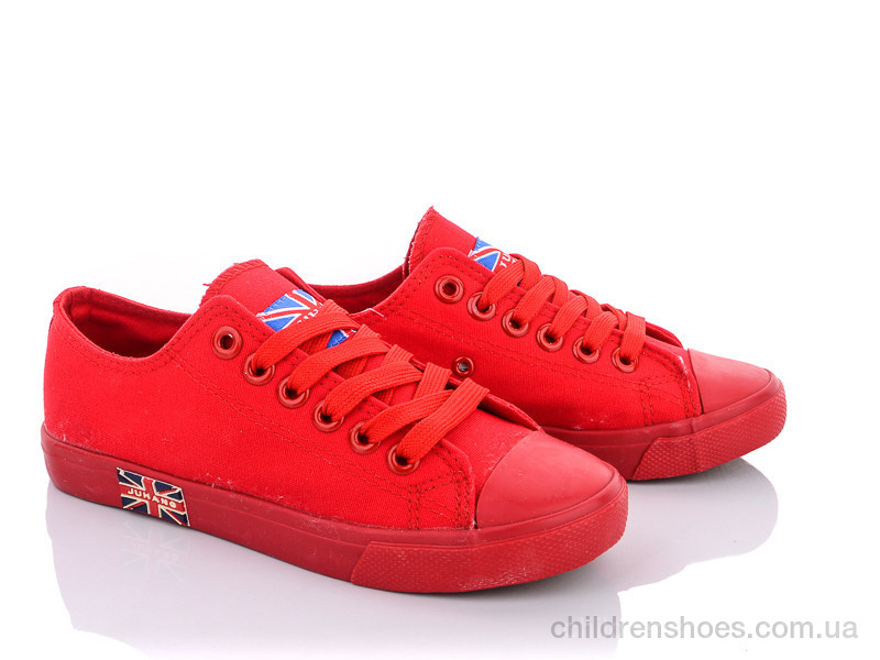 Кеды G13-113 red Violeta / p. 35-40 / 6пар