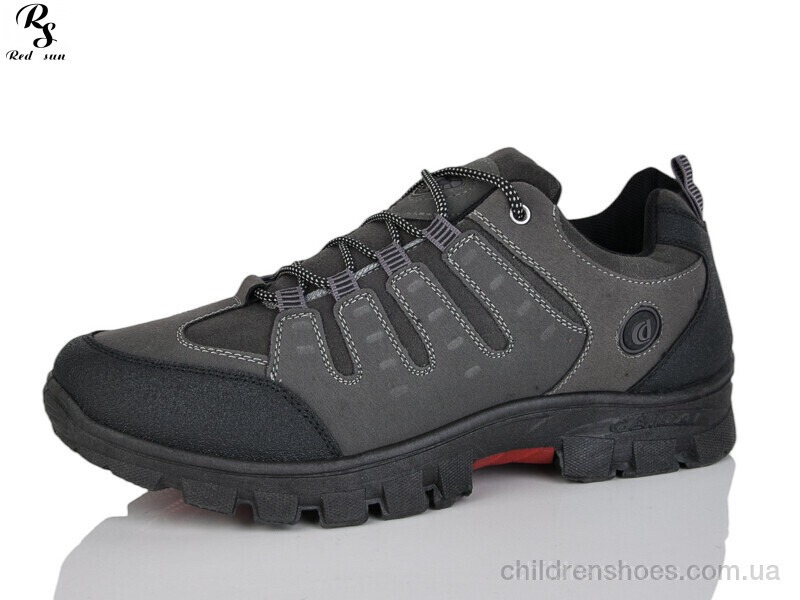 Кроссовки FC305 grey Red Sun / p. 41-46 / 8пар