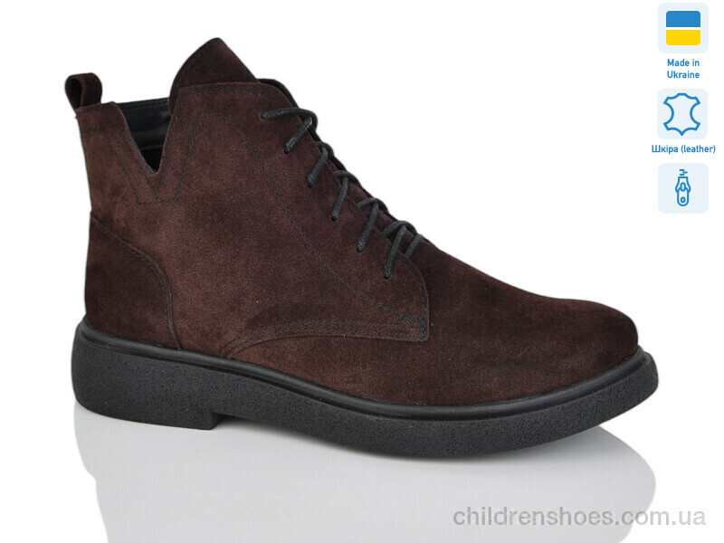 Ботинки No brand 3-1 коричневий з.деми