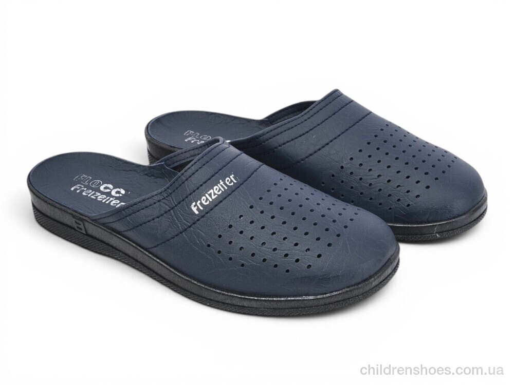 Шлепки 95080518 синій Rai shoes / p. 41-46 / 6пар
