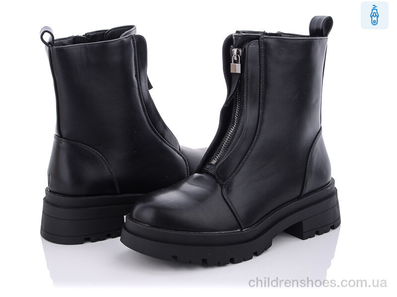 Ботинки M633-1 black Violeta / p. 36-41 / 8пар