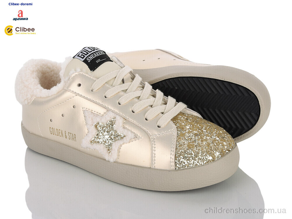 Кроссовки A1688 beige Clibee-Doremi / p. 35-40 / 6пар