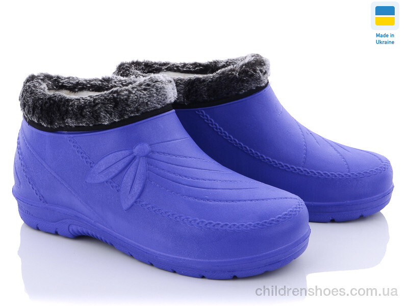 Галоши Крок Украіна галош жін.Б21 синій Vladimir / p. 38-42 / 12пар