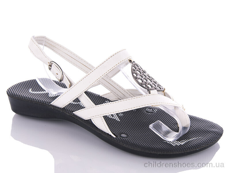 Босоножки W26-Collar white DeMur / p. 37-41 / 6пар