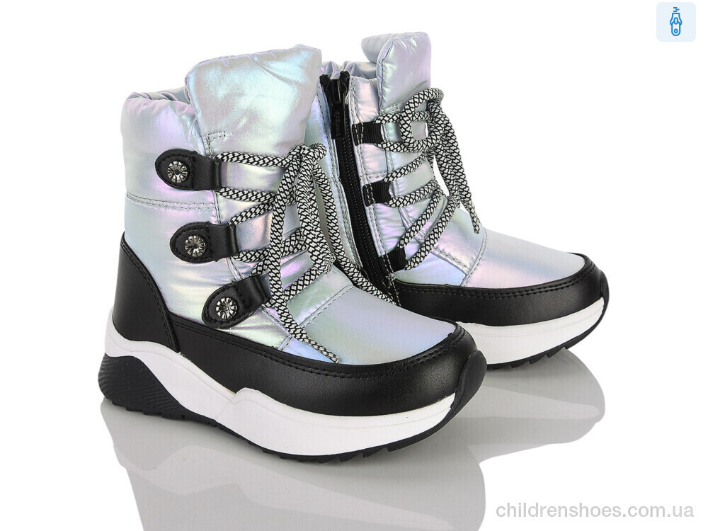 Дутики D1003-1 siilver Clibee-ShoSho / p. 27-32 / 6пар
