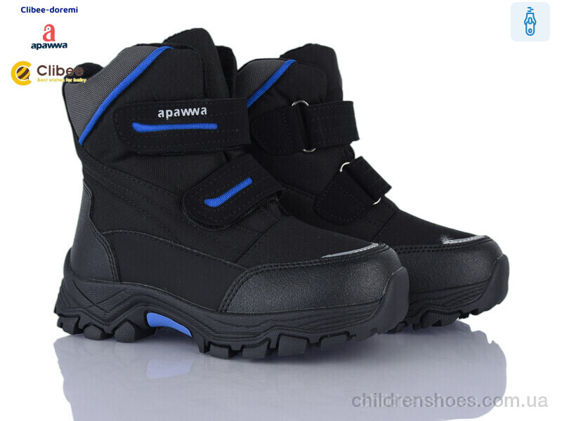 Ботинки Apawwa I36116 black-navy