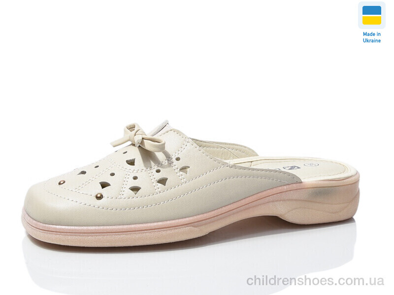 Шлепки 002-2 беж Summer shoes / p. 36-41 / 8пар