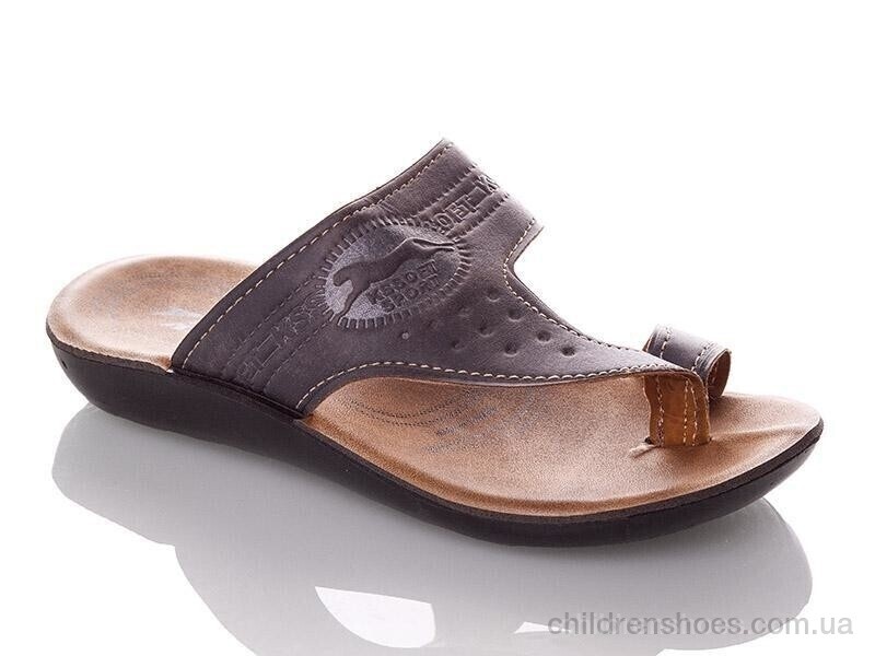 Шлепки детские Demur BKsoft-AP-grey