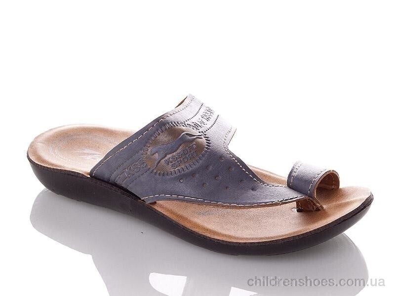 Шлепки детские Demur BKsoft-AP-blue