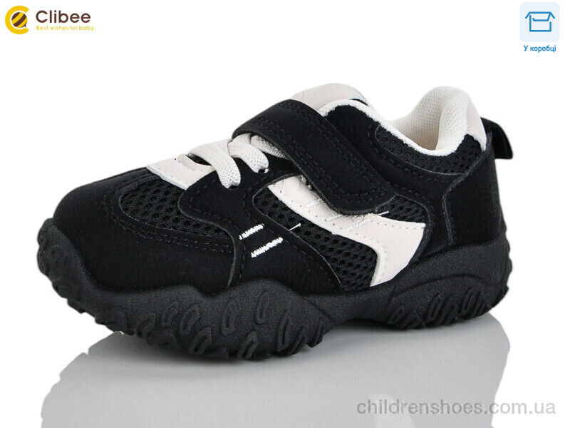Кроссовки Clibee LA1198-4 black-white