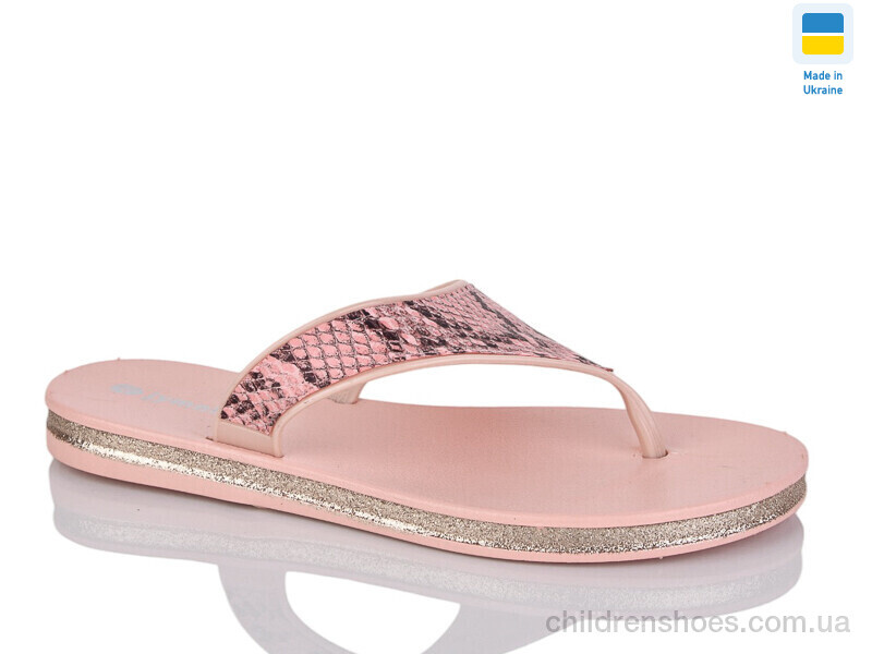 Шлепки женские Jymnk 905 рожевий