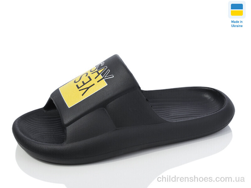 Шлепки детские No brand 670 say чорний