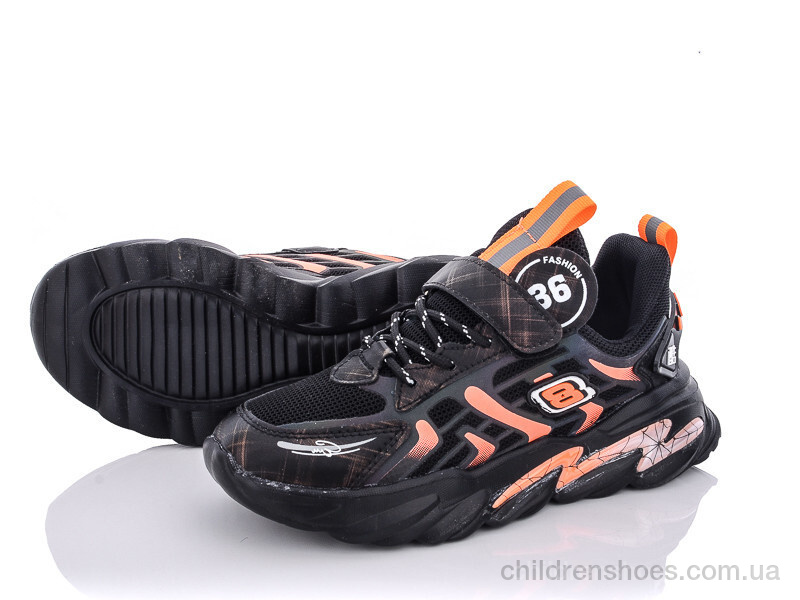Кроссовки Angel G19(5015) black-orange