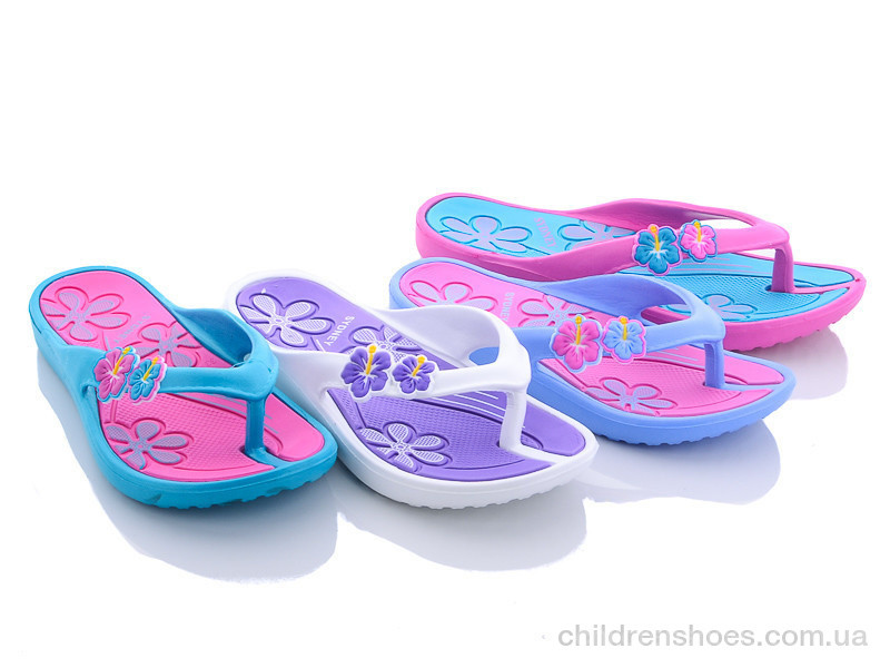 Шлепки детские Sidney 379-8G mix