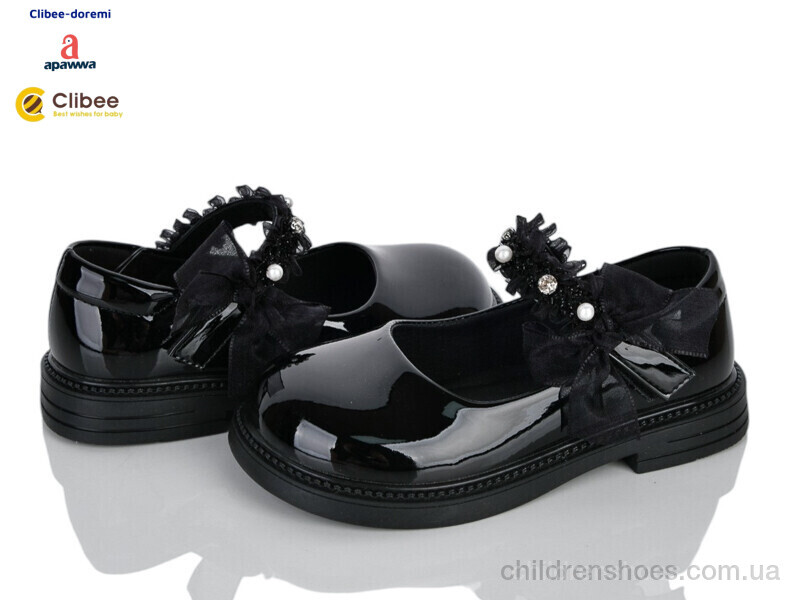 Туфли DB812 black Clibee-Doremi / p. 26-30 / 6пар