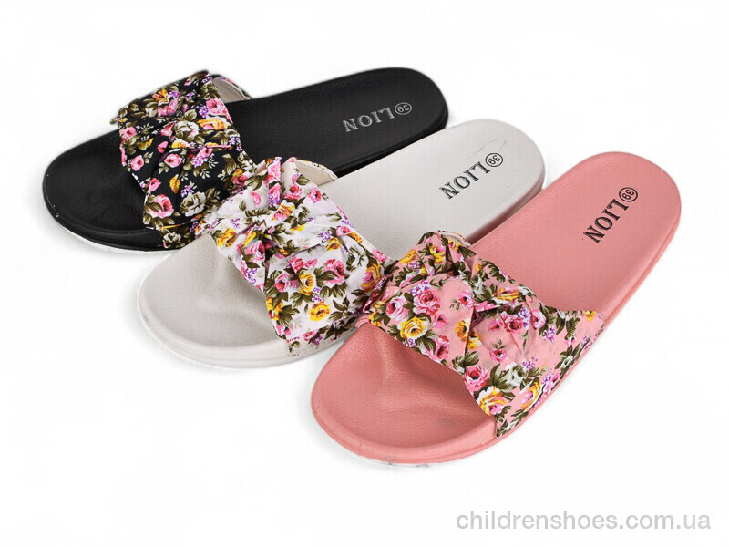Шлепки женские Lion FY003B mix