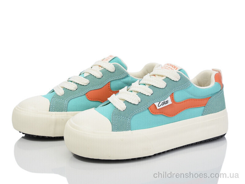 Кеды 170-29 blue-orange Violeta / p. 36-41 / 8пар