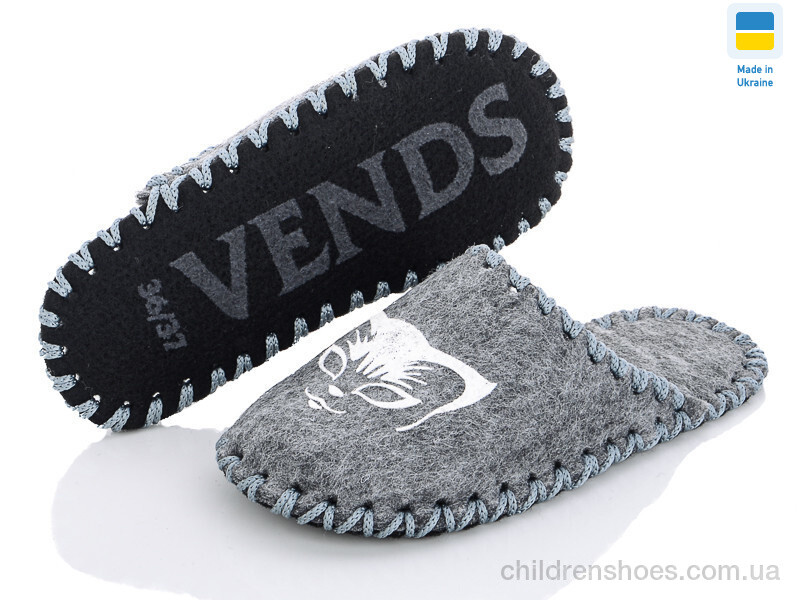 Тапки No brand 218 сірий