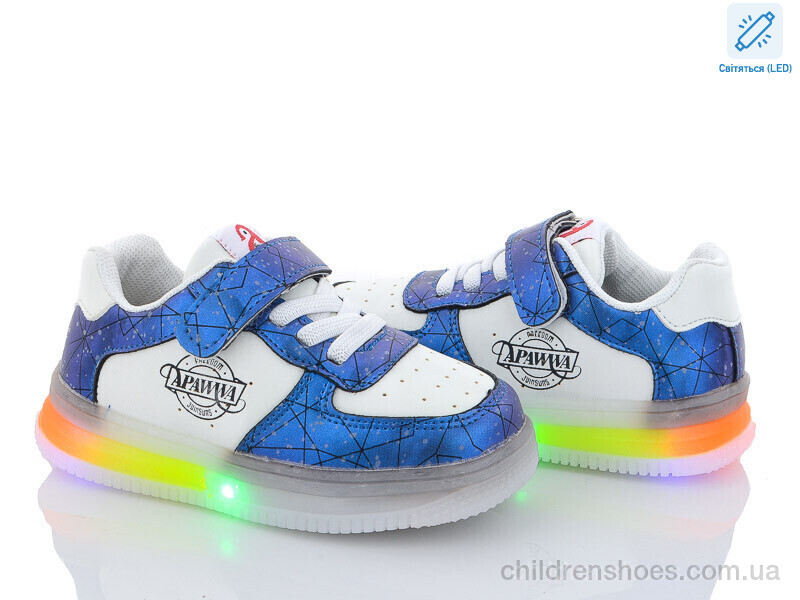 Кроссовки No brand NC61-1 navy LED