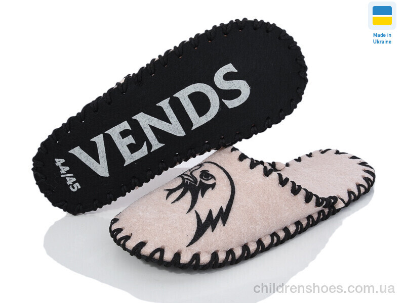Тапки Vends 365M беж