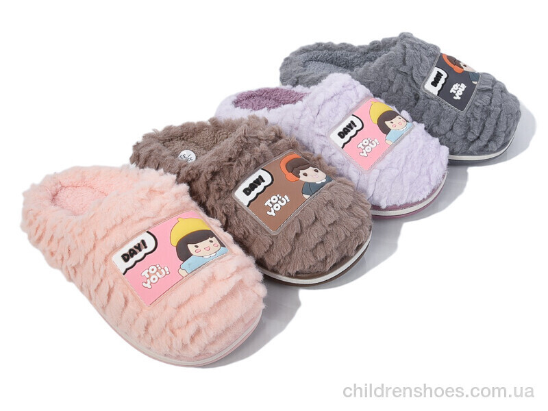 Тапки No brand DF2431 mix