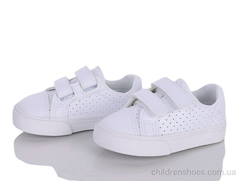 Кроссовки RC76-1 white Clibee-ShoSho / p. 19-24 / 6пар