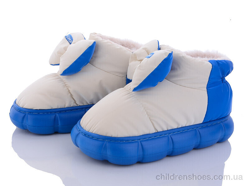 Тапки No brand JP2064 beige-blue