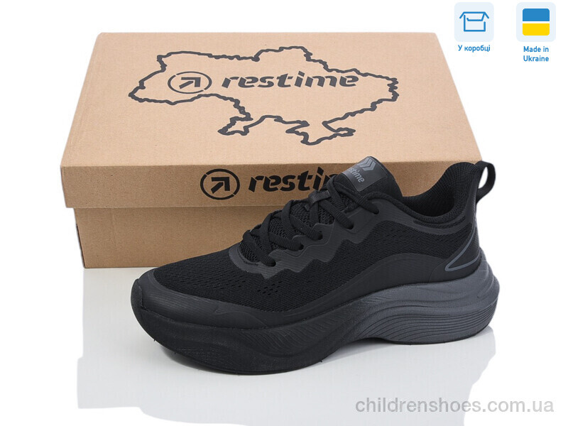 Кроссовки Restime SWL25533 black