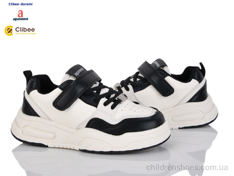 Кроссовки Apawwa T1211P black-beige