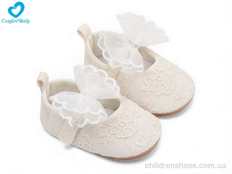 Пинетки 3064-1 білий Comfort-baby / p. 11-13 / 4пар