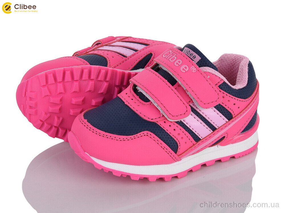Кроссовки F632 peach-pink Clibee / p. 21-26 / 6пар