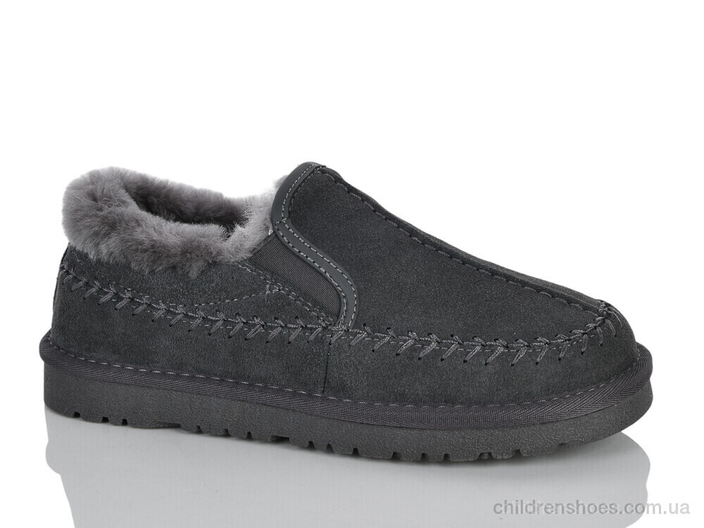 Туфли V033-4 d.grey DINO ALBAT / p. 36-41 / 8пар