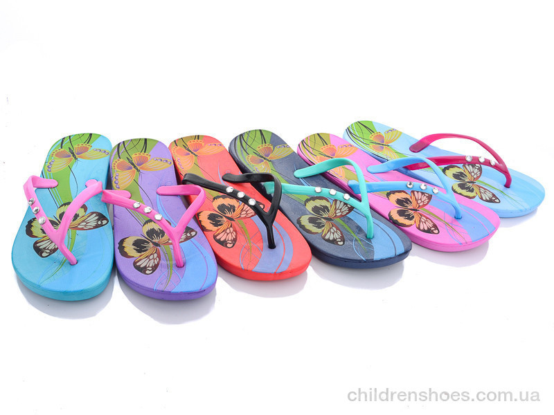 Шлепки женские Sydney 8026-9 mix