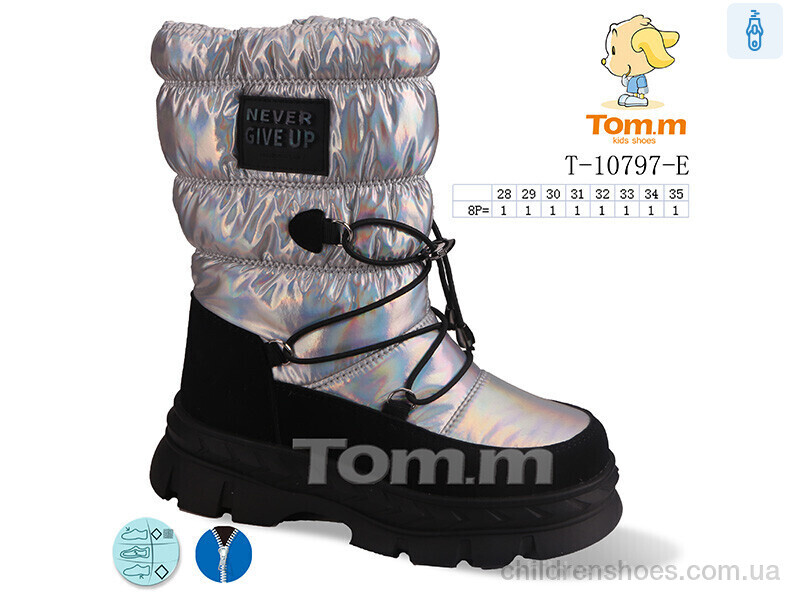 Дутики Tom.M T-10797-E