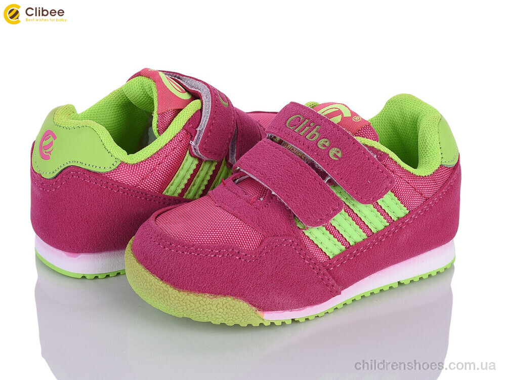 Кроссовки K127 peach-green Clibee / p. 21-26 / 6пар