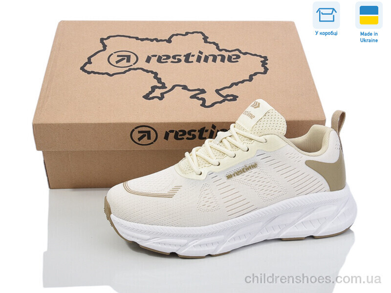 Кроссовки Restime RWL25540 beige