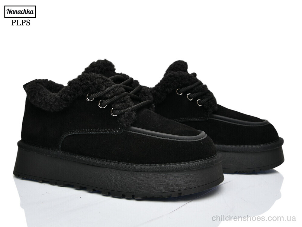 Угги 2631 black PLPS-Nanachka / p. 36-40 / 6пар