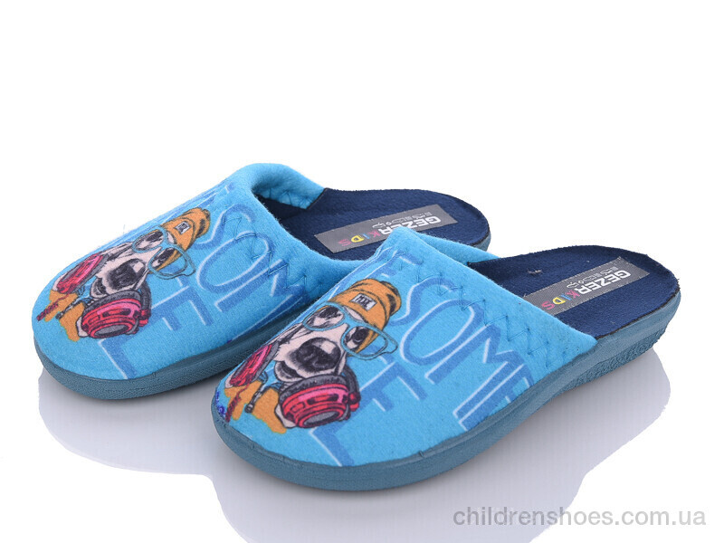Тапки Gezer LD004-1 blue